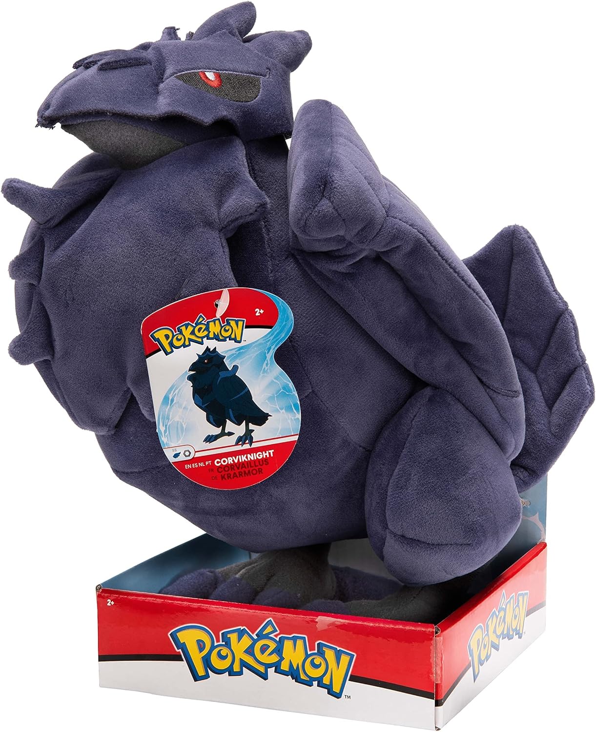 Pokemon Corviknight Plush 12 in