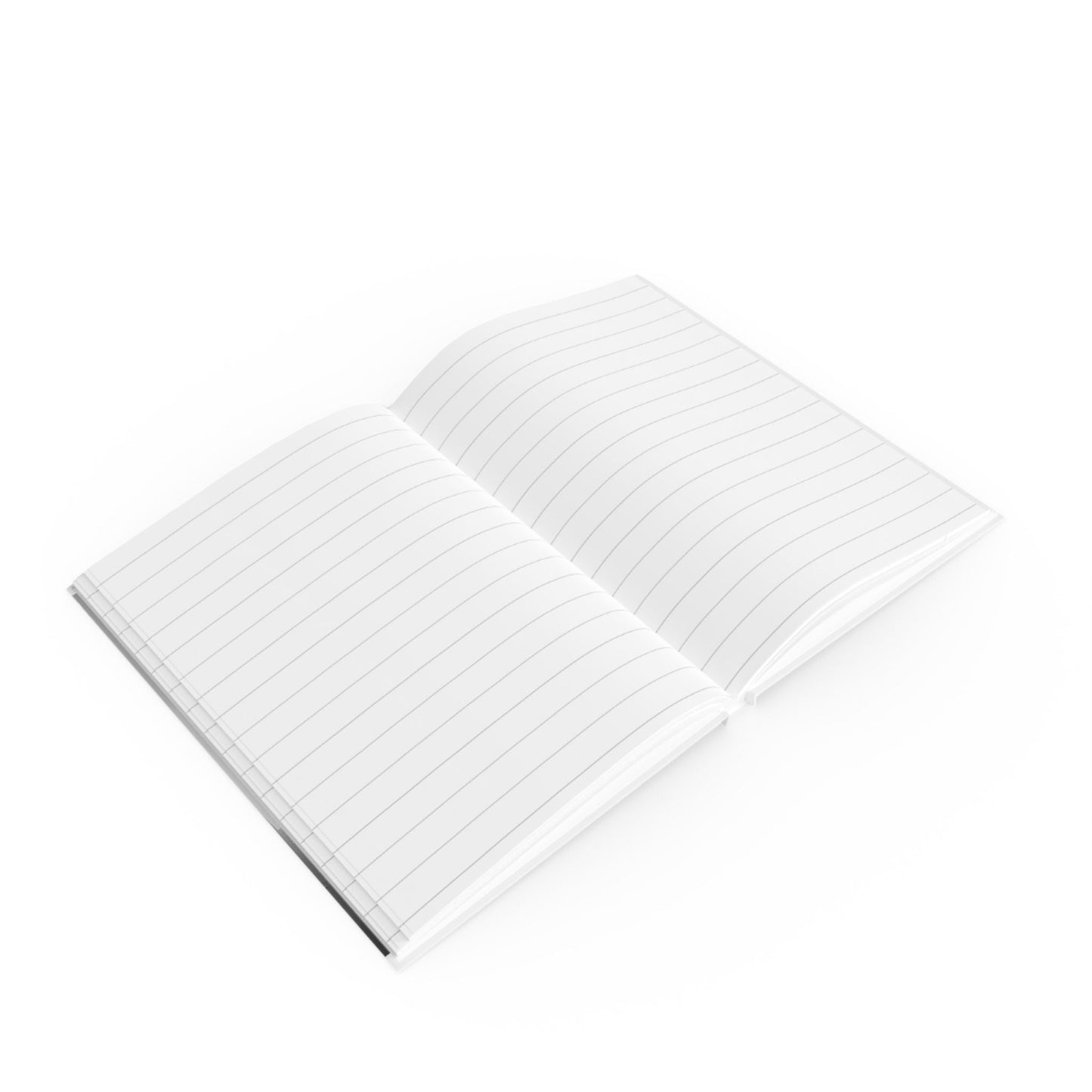 Hardcover Journal – Minimalist Black And White Nature Aesthetic