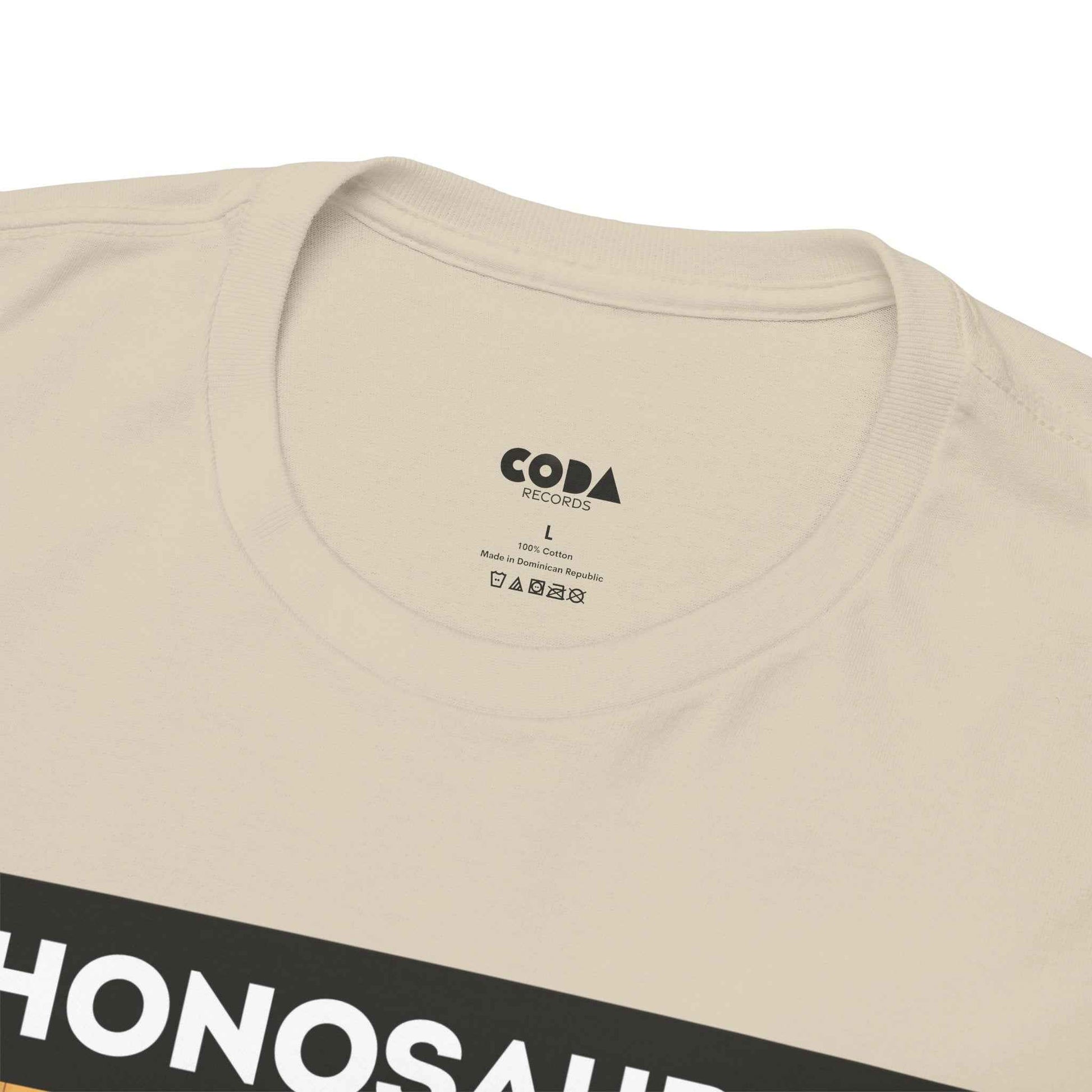 'Phonosaurus' Men's Vinyl T-Shirt