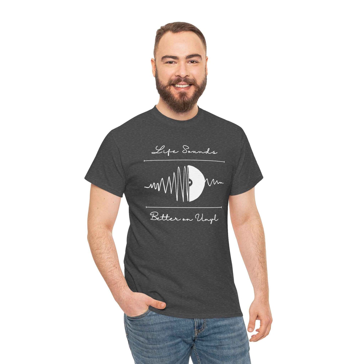 'Life Sounds Better on Vinyl' Men's T-Shirt
