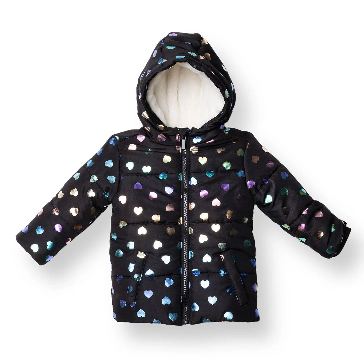 HelloBaby Print Pocket Padded Zip Baby Jacket (9-12 Months to 4-5 Years)