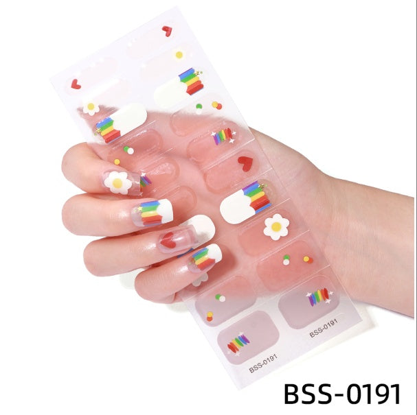 Gel Nail Paste European And American Semi-curing