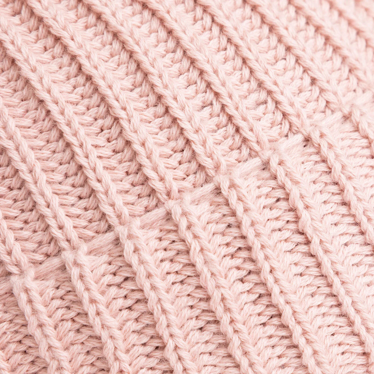 HelloBaby Pom-Pom Knitted Baby Beanie (One Size)