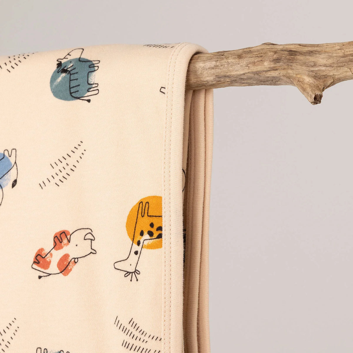 Little Dreams Printed Single Jersey Baby Blanket (80 x 80 cm)