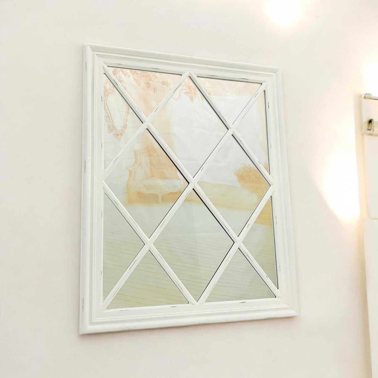 80 X 100CM WHITE  MIRROR