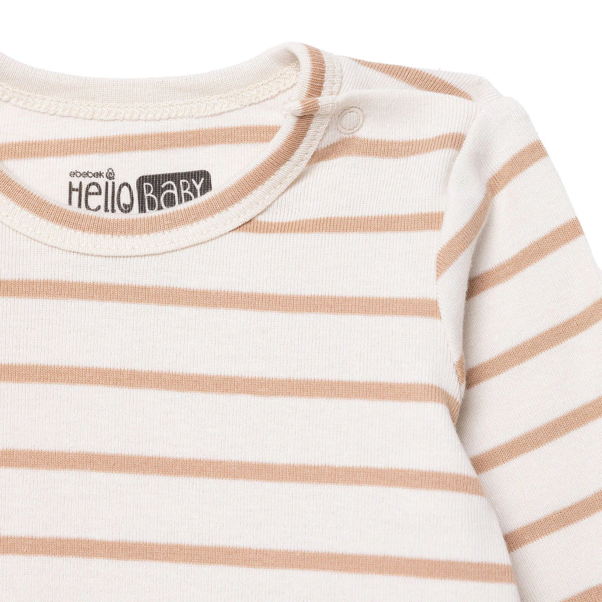 HelloBaby Long Sleeve Baby Bodysuit (1-3 Months to 2-3 Years)