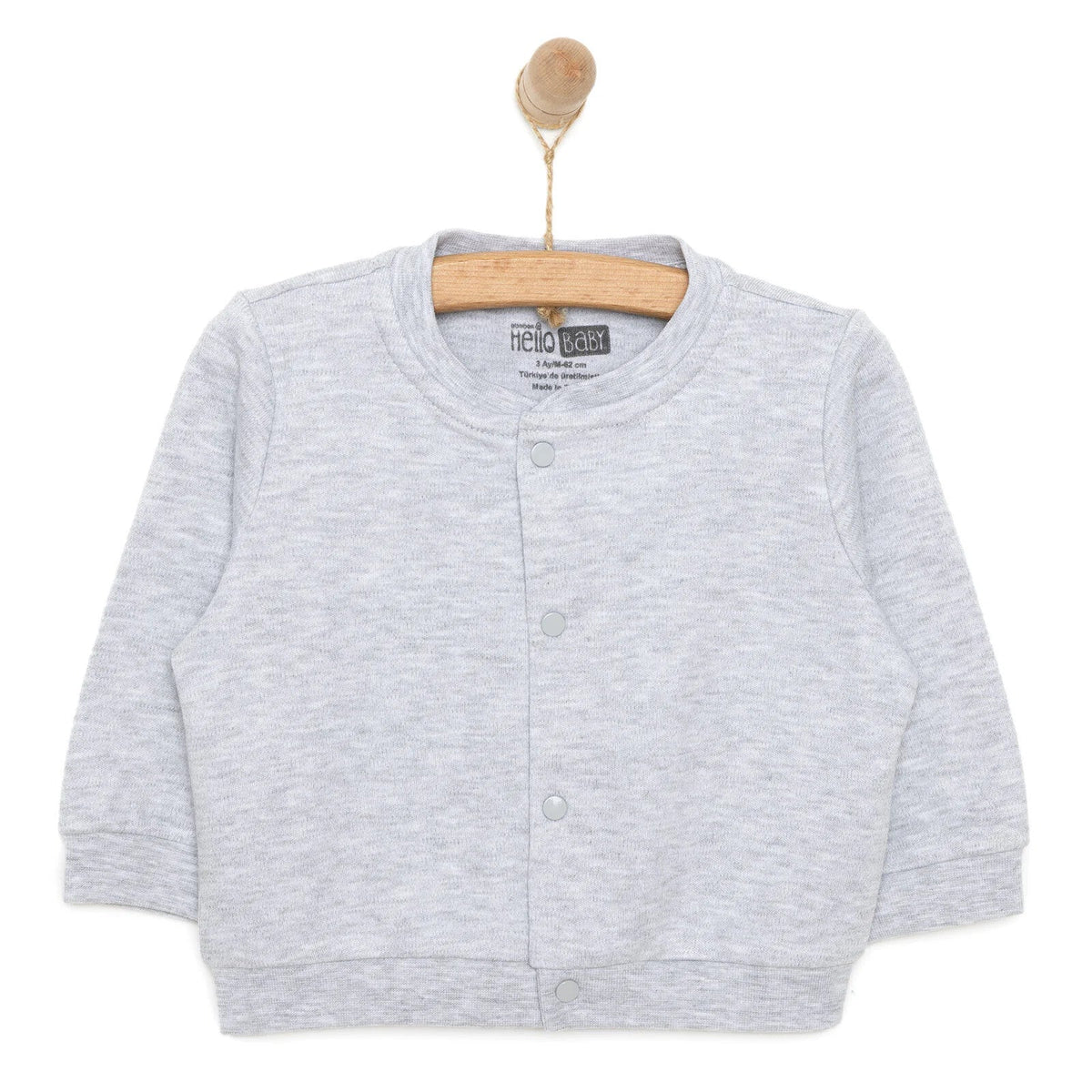 HelloBaby Interlock Baby Cardigan (3 Months to 4 Years)
