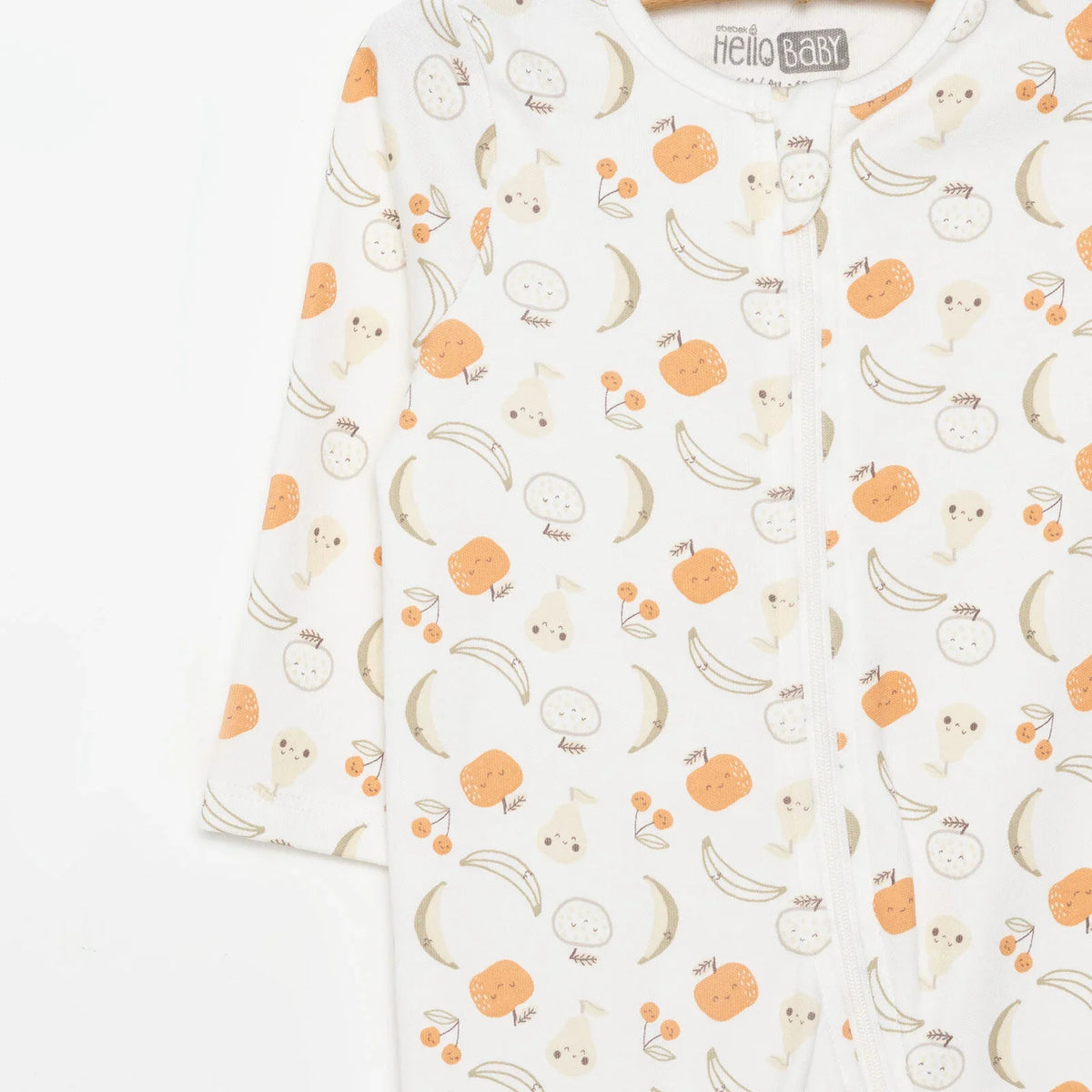 HelloBaby Fruit Print Baby Sleepsuit with Feet (Newborn to 9 Months)