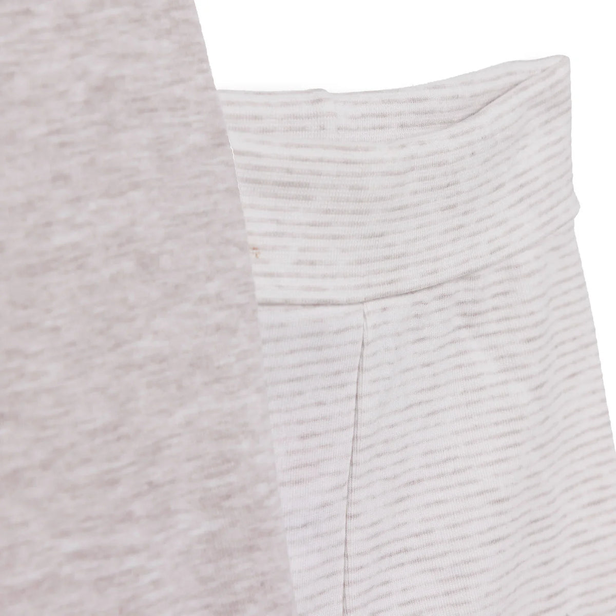 HelloBaby 2 Pack Ribbed Footed Baby Bottoms (Newborn to 9 Months)