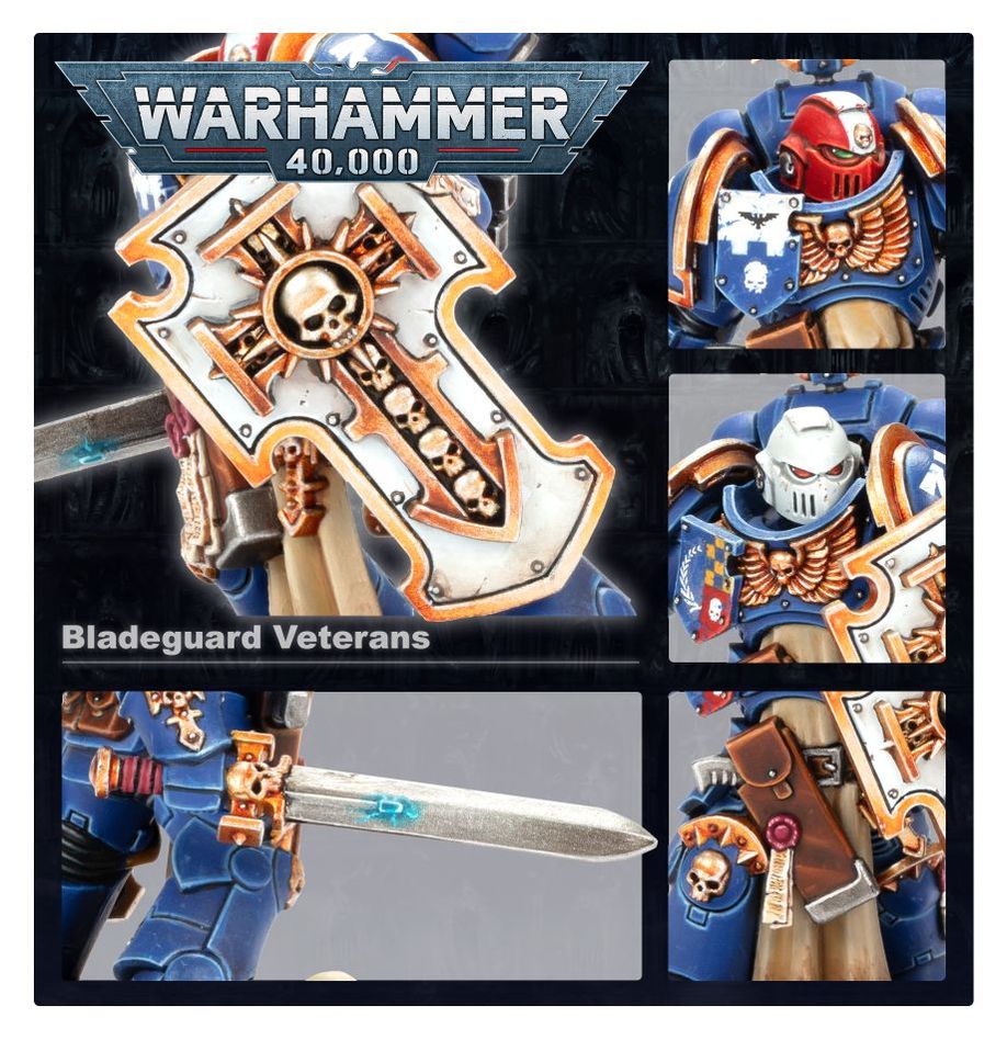 SPACE MARINES BLADEGUARD VETERANS