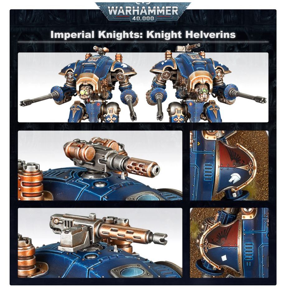 IMPERIAL KNIGHTS: KNIGHT ARMIGERS