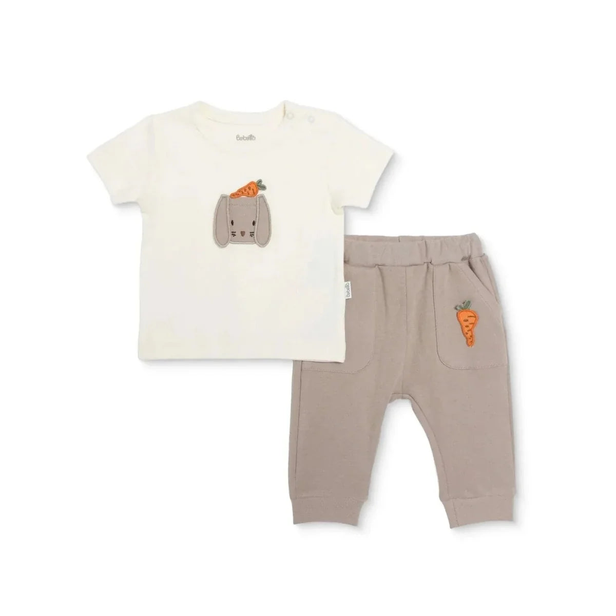 Bebetto Short Sleeve Baby T-Shirt & Leggings Set (1-3 Months to 12 Months)