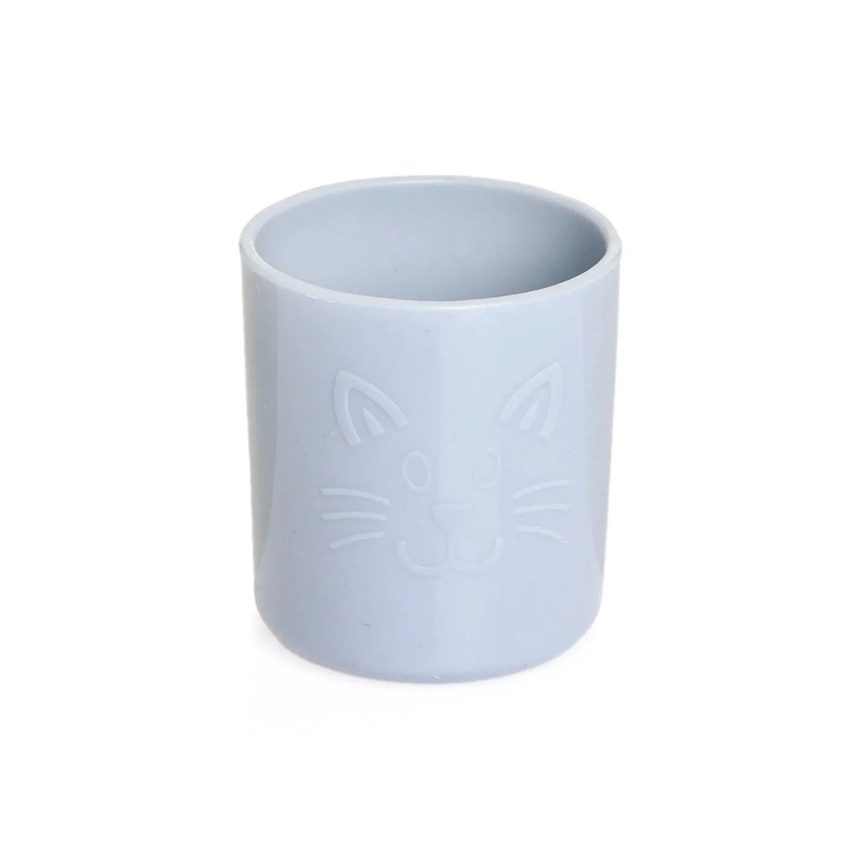 baby plus Silicone Open Training Cup 120ml - Powder Blue