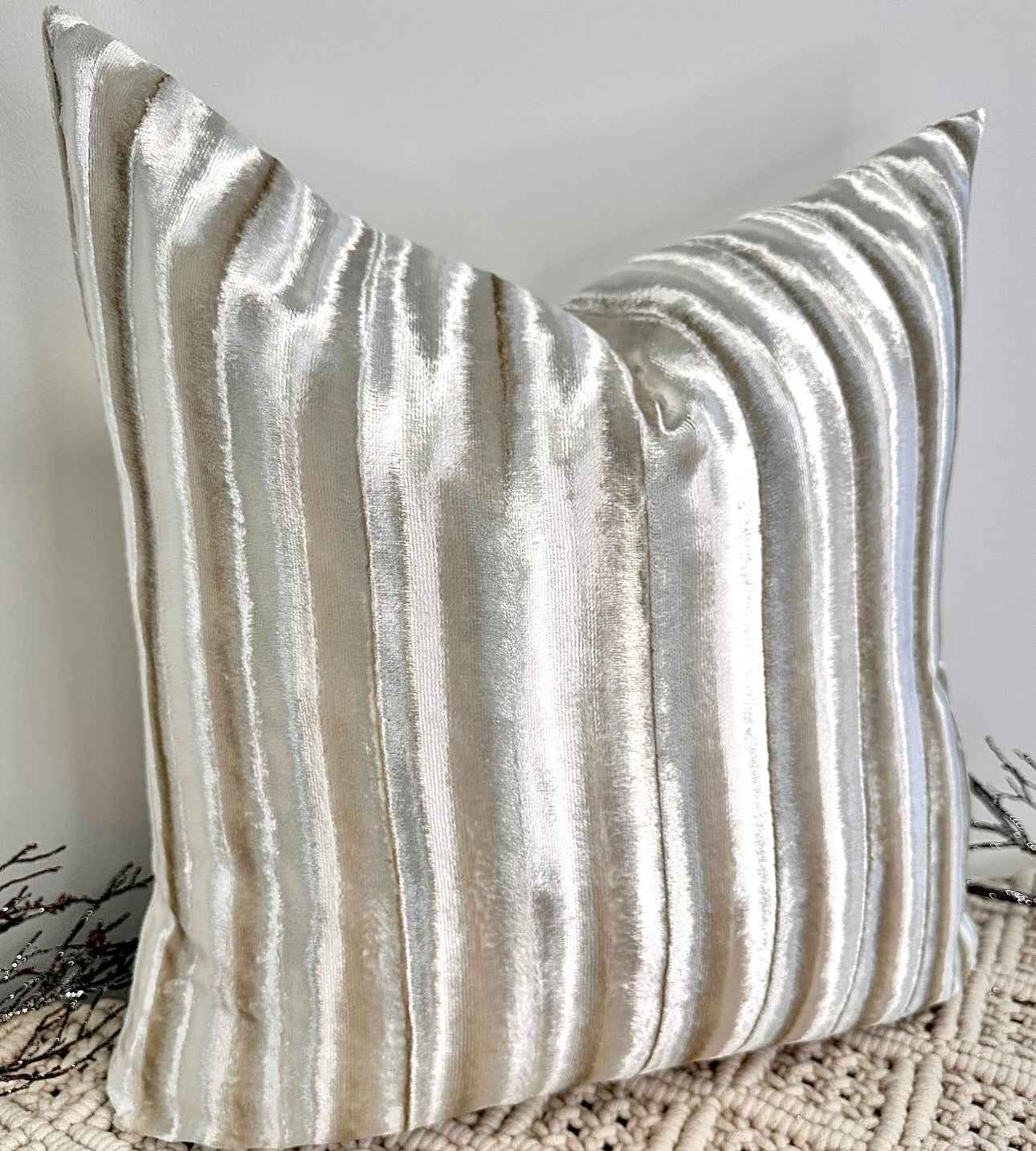 The Couture Cushion - The Champagne Brioni - Style No. 215