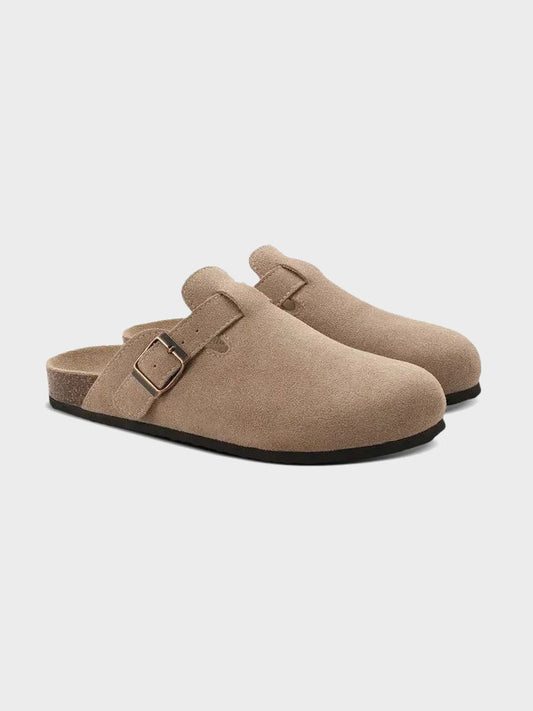 ST. BARTH Suede Clogs