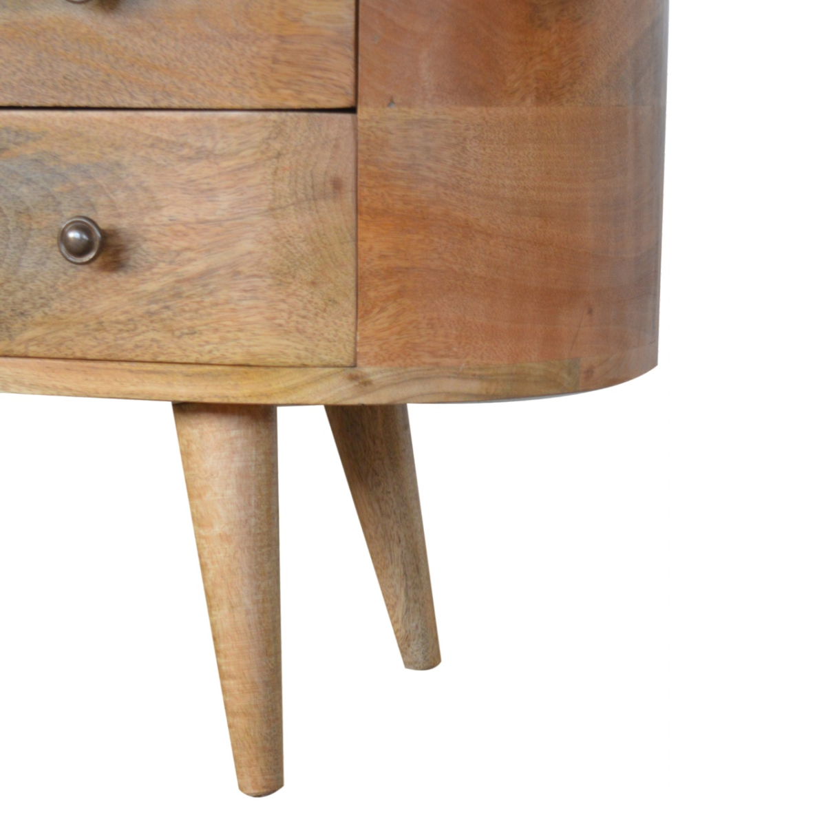 Artisan Furniture Solid Wood Rounded Entertainment Unit