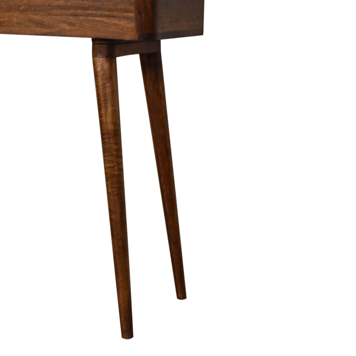 Artisan Furniture Solid Wood Open-top Chestnut Console