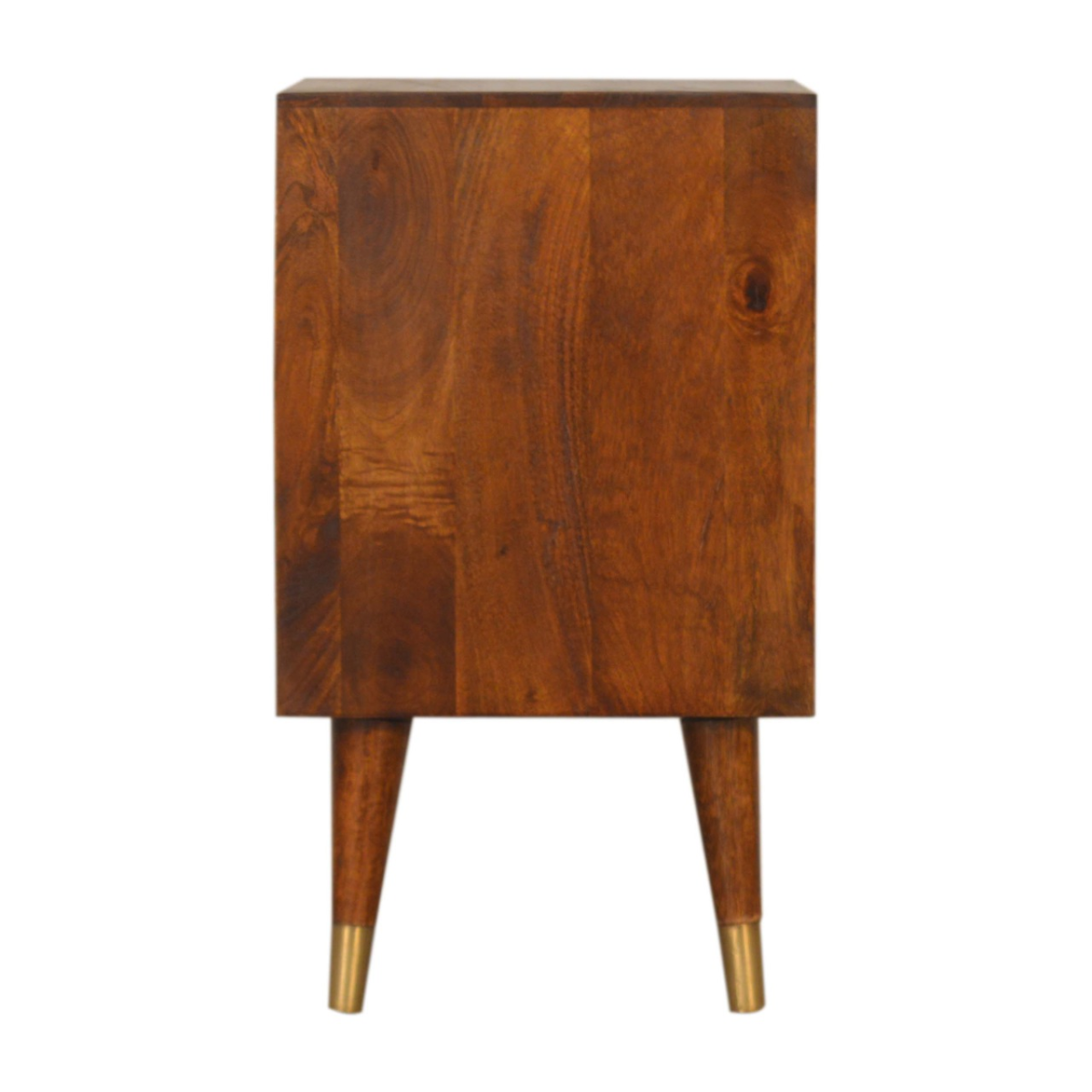 Artisan Furniture Solid Wood Manila Gold Bedside