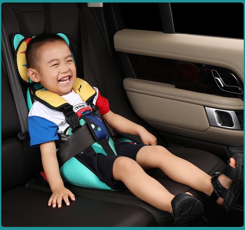 WeeBam Portable Car Seat Booster & High Chair - Washable Cover