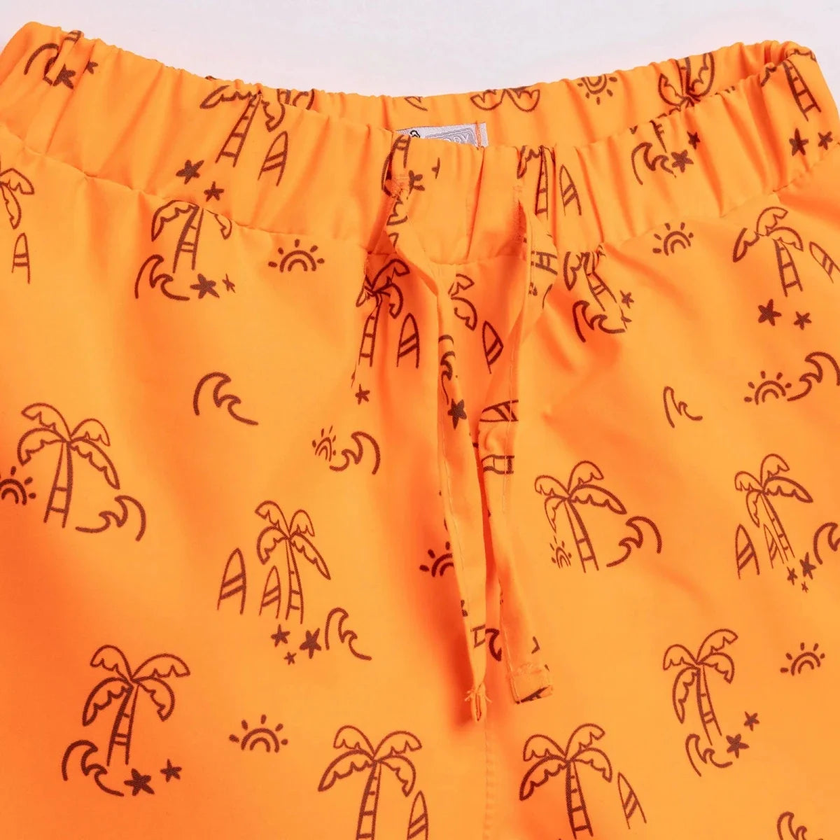 HelloBaby UV Protection Palm Print Baby Swim Shorts (2 Years to 5 Years)