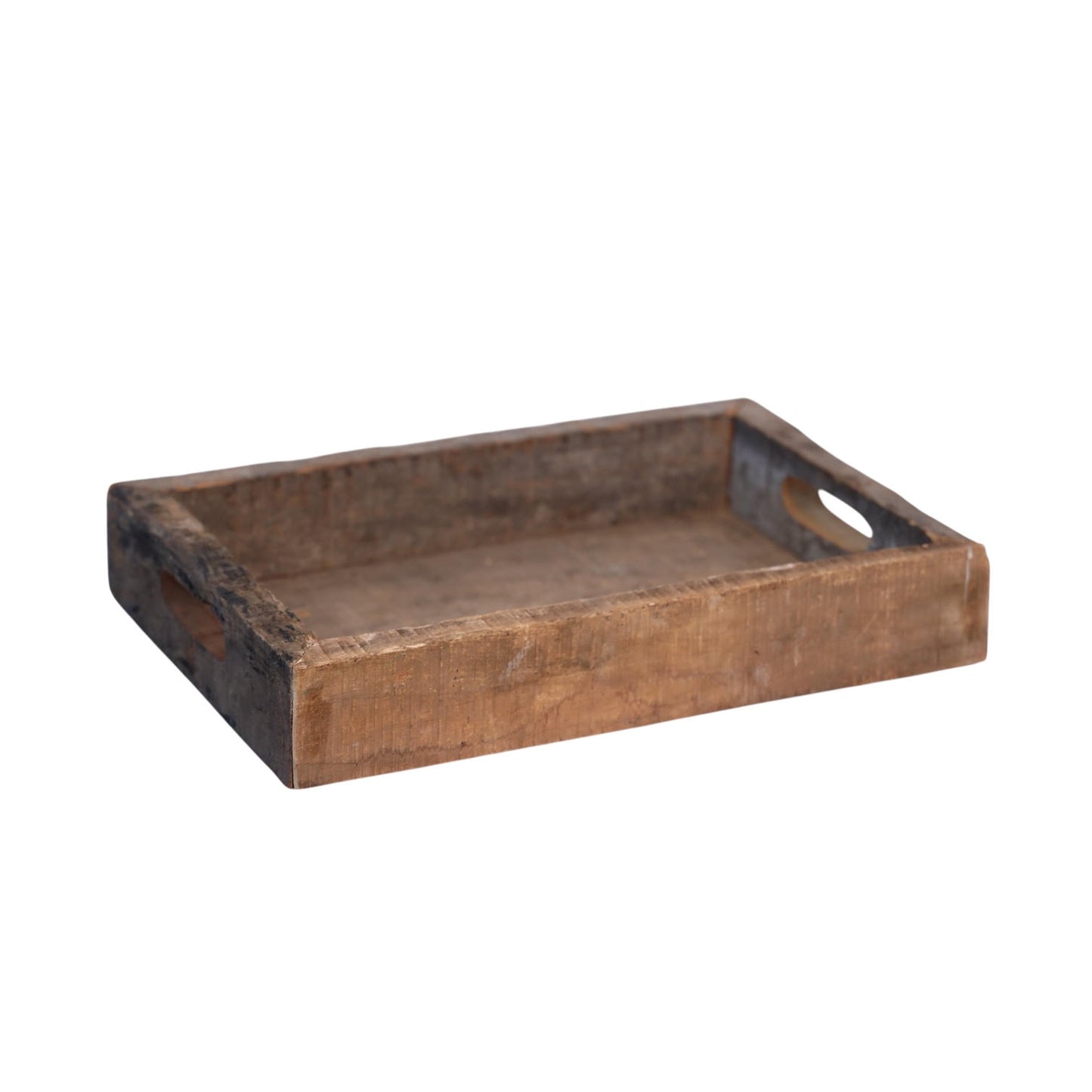 40CM RECLAIMED SQUARE WOODEN TRAY