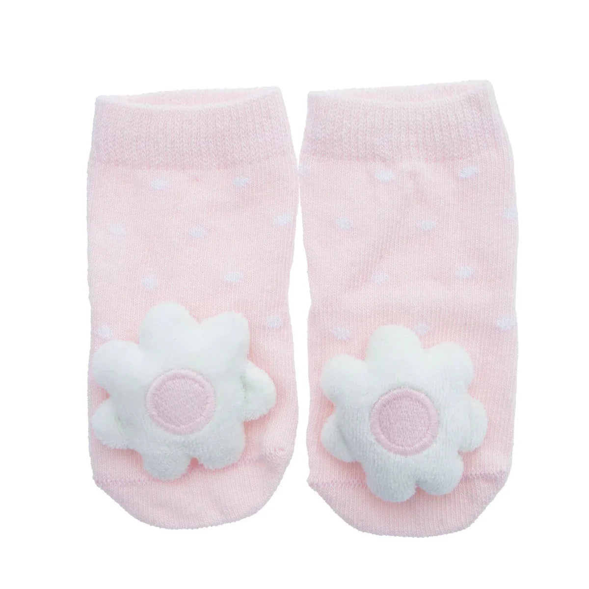 HelloBaby Floral Print Novelty Baby Socks (Newborn to 12 Months)