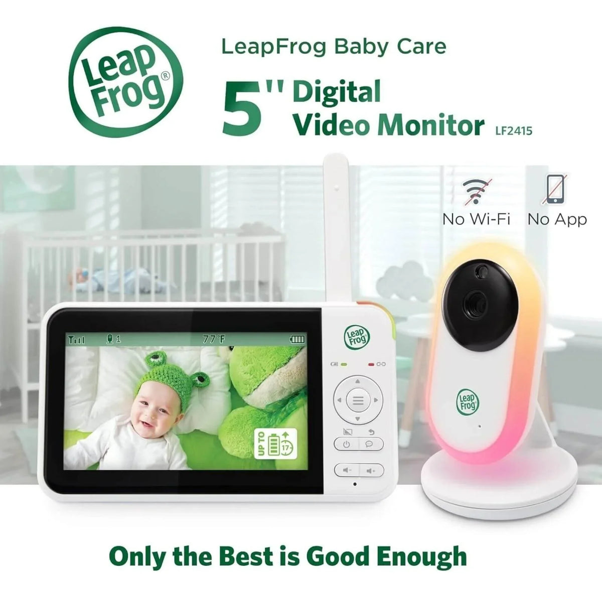LeapFrog LF2415 5" Night Light Video Monitor