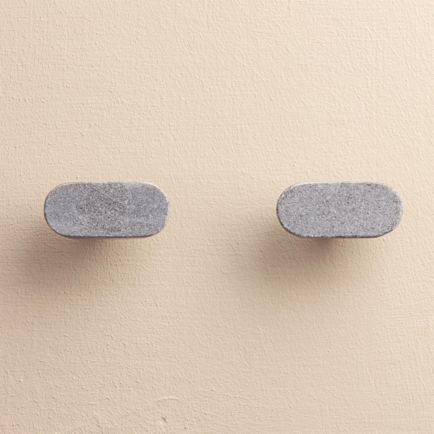 Veena Grey Stone Drawer Knobs