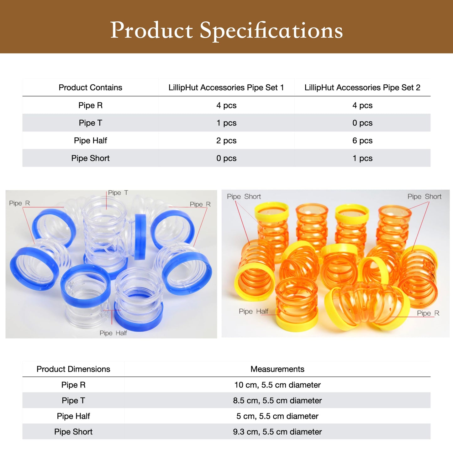 LillipHut Pipe Set