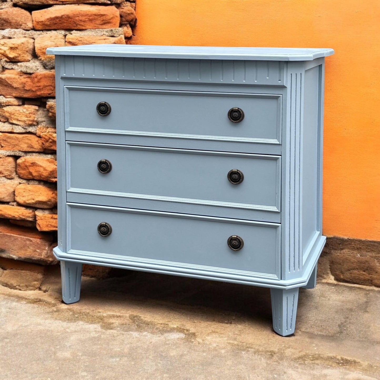 68CM 3 DRAWER CHEST OF DRAWERS