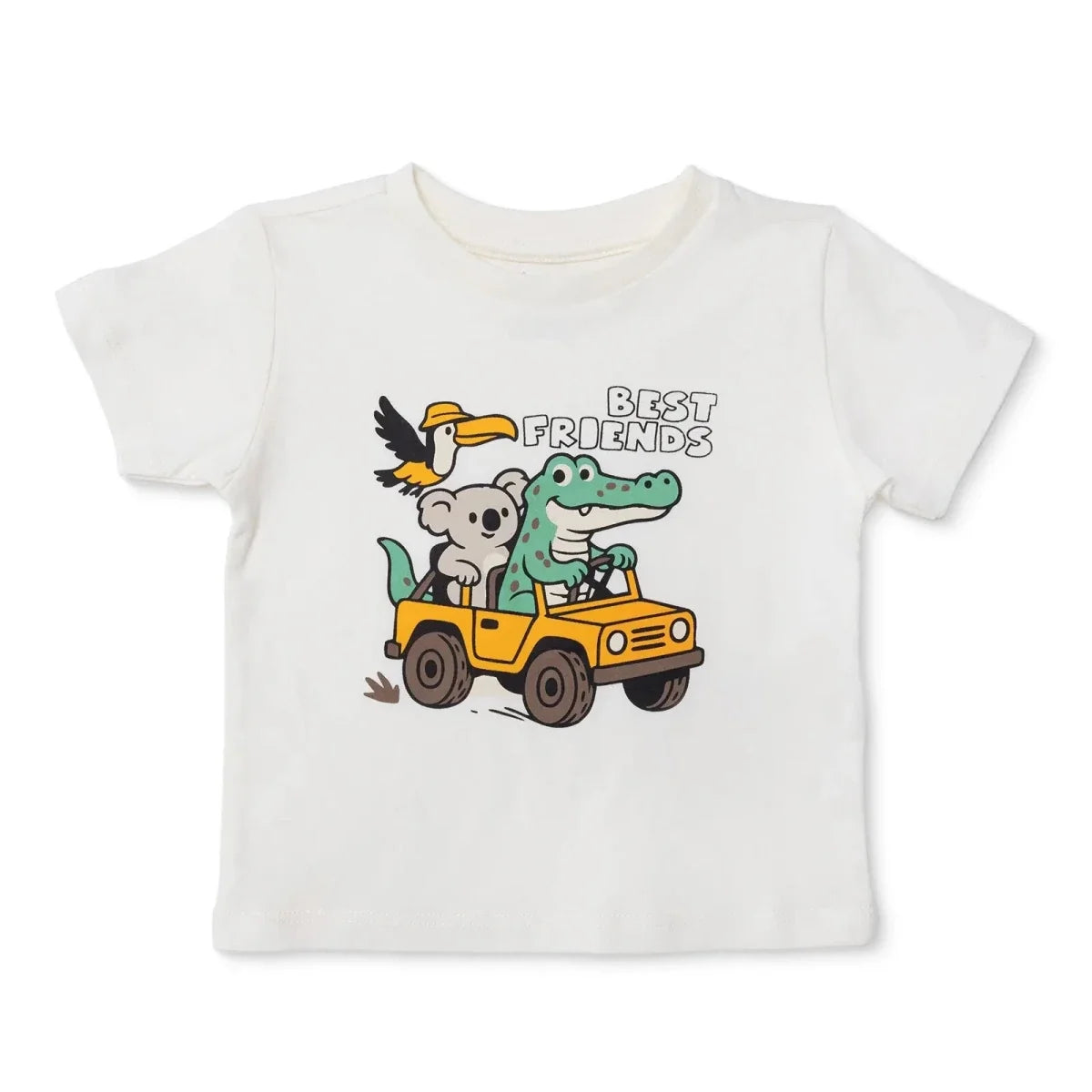 HelloBaby Short Sleeve Jersey Baby T-Shirt (3-6 Months to 3-4 Years)