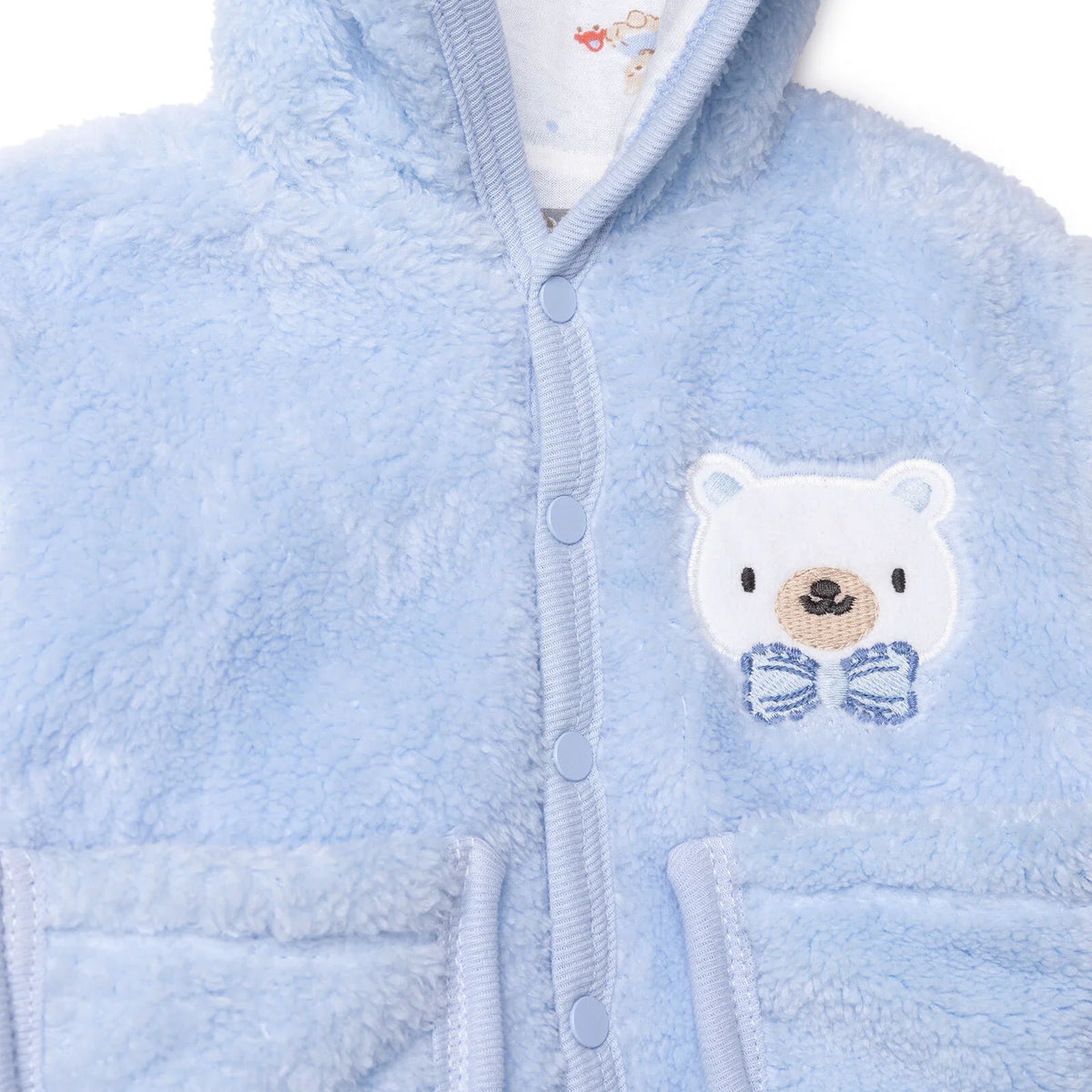 HelloBaby Hooded Wellsoft Baby Cardigan (1-3 Months to 12 Months)