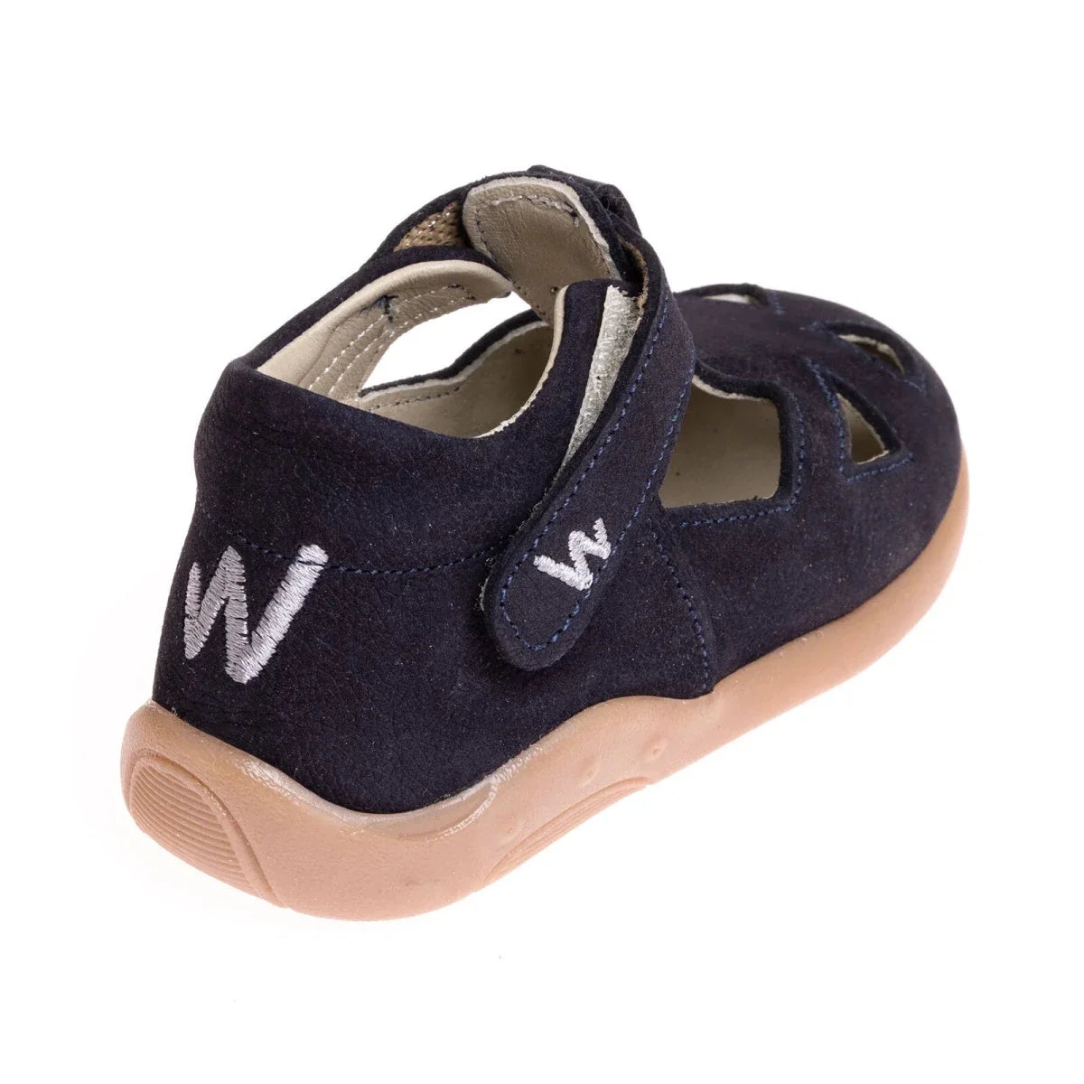 BabyWalk Perforated Classic Leather Baby Sandals