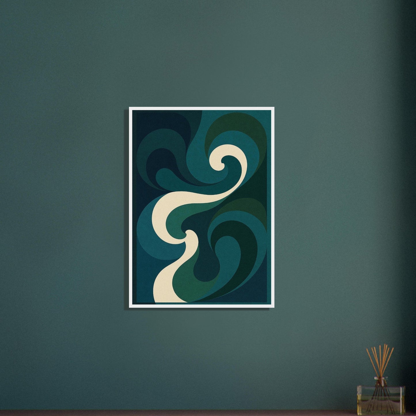 Abstract Awaken - Premium Matte Paper Wooden Framed Poster