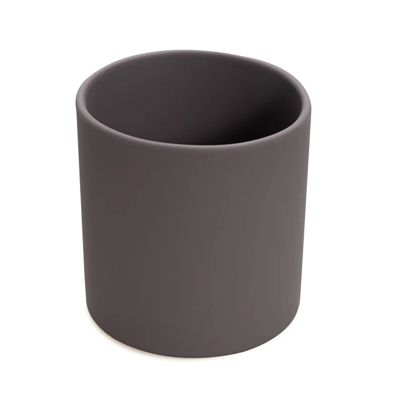 Silicone Baby Sippy Cup 220ML - Leakproof Toddler Drinking Cup