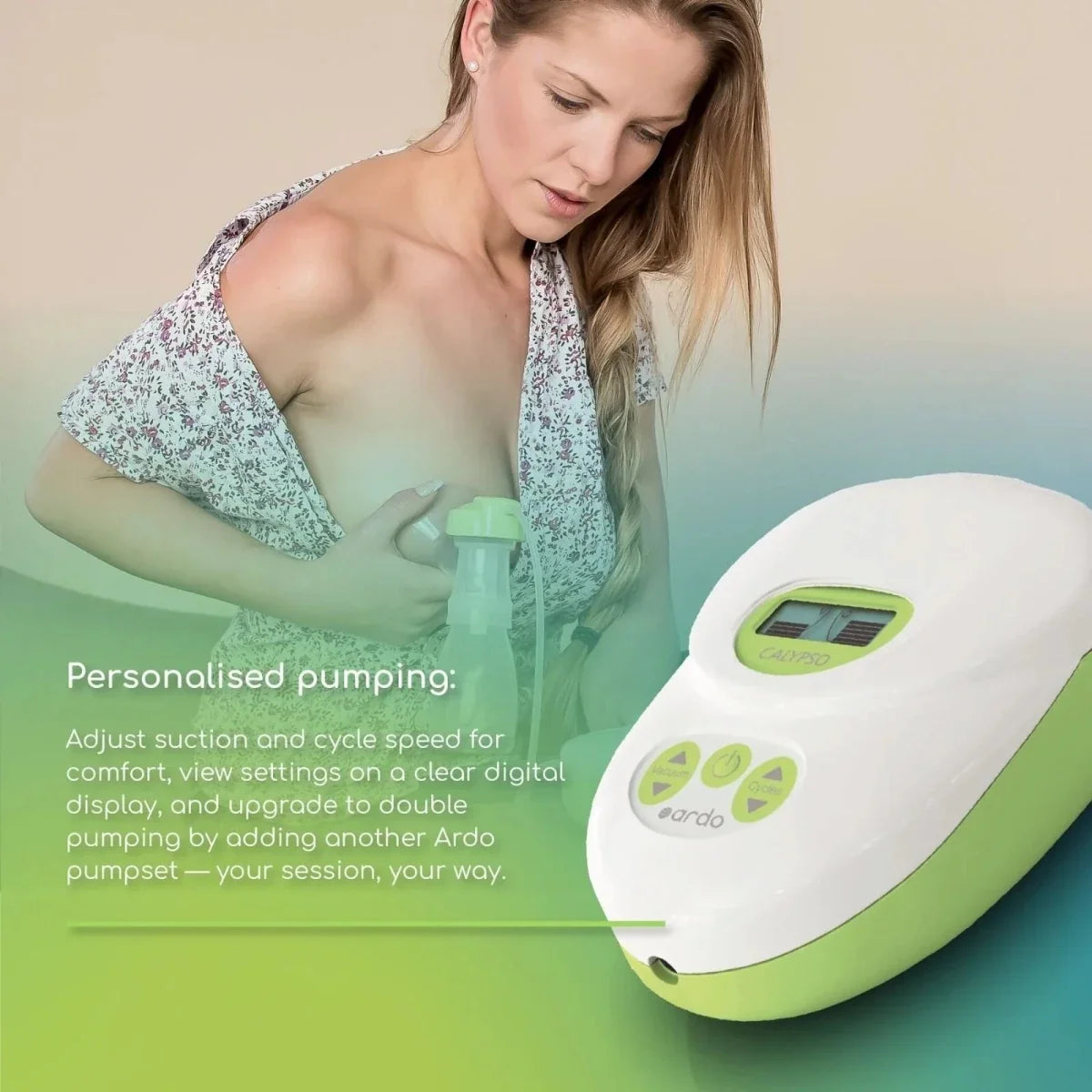 Ardo Double Manual Breast Pump Set for Calypso & Carum