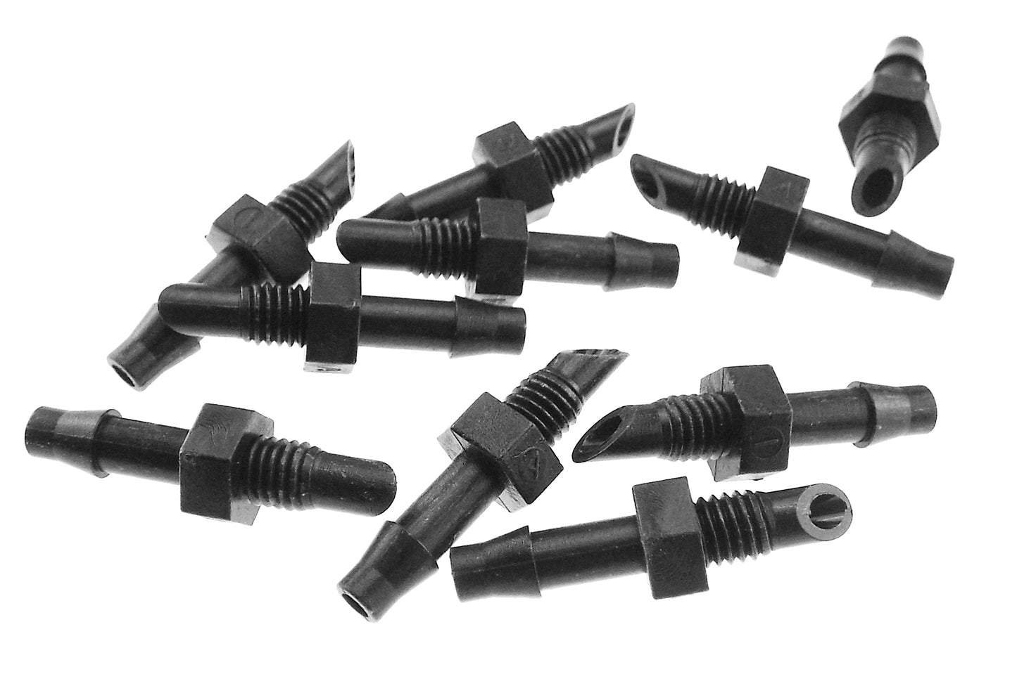 Antelco Adaptor Micro Fitting 4.5mm Barb x 10-32 Thread for Outdoor Watering Kit