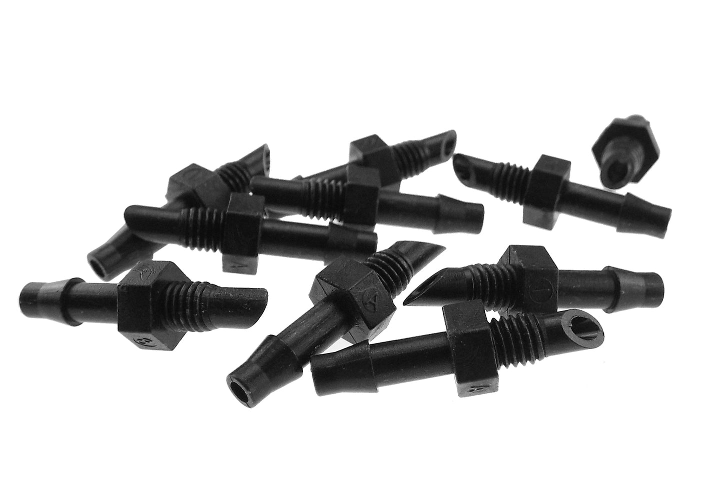Antelco Adaptor Micro Fitting 4.5mm Barb x 10-32 Thread for Outdoor Watering Kit