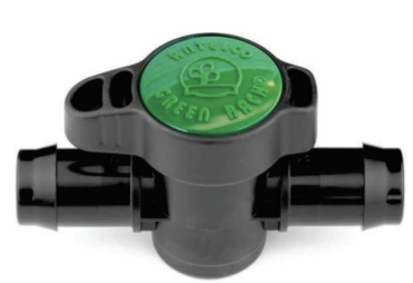 Antelco Green Back Valve 19 mm Barb Outdoor Watering Kit Drip Irrigation Fitting