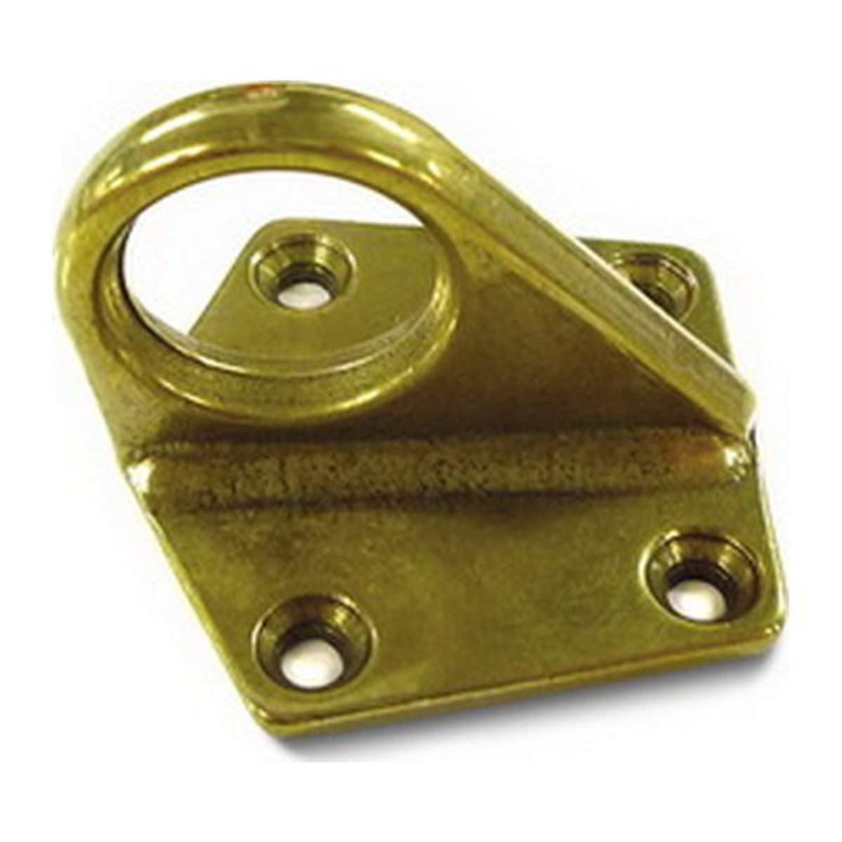 AG Fender Eye Plate in Brass (1-1/2" x 1-1/2")