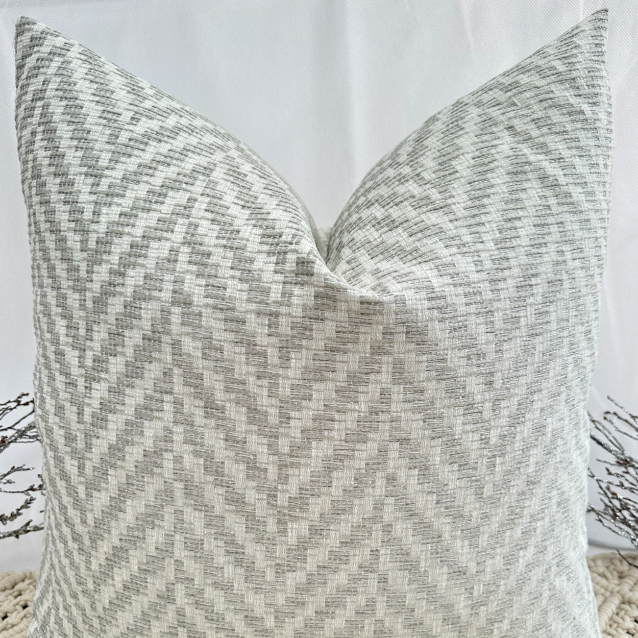 The Couture Cushion - The Grey Michi - Style No. 95