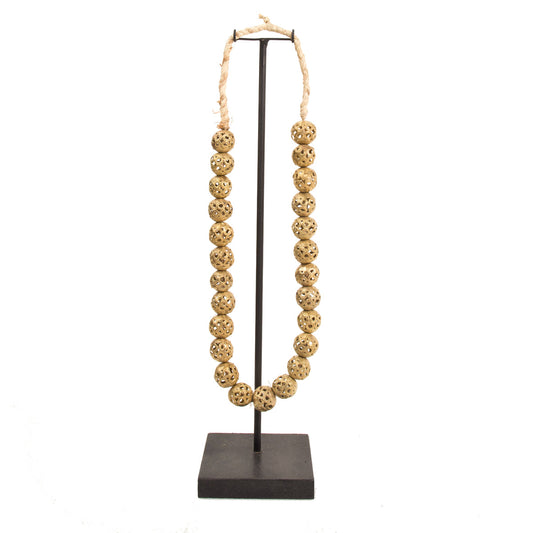 Bronze Baule (Ghana) Necklace 111A