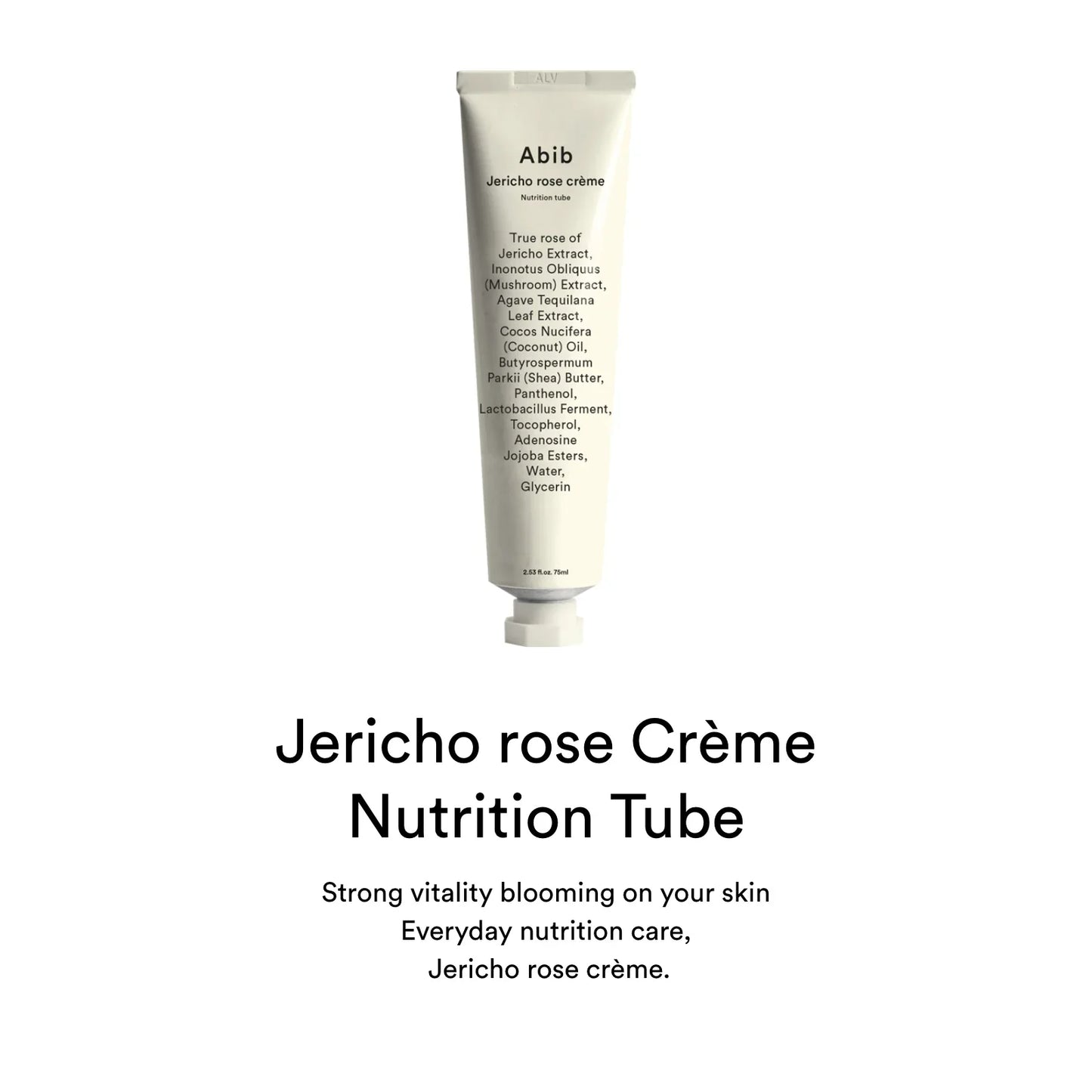 Abib Jericho Rose Creme Nutrition Tube 75mL