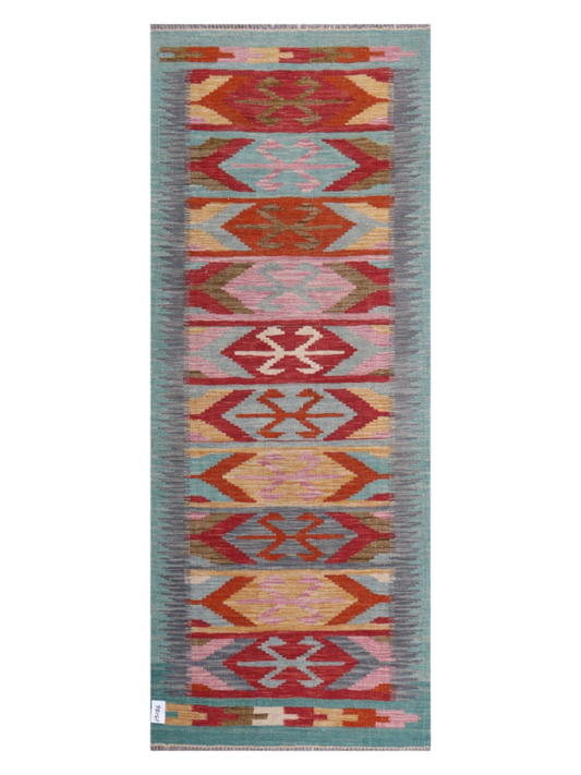 Maimana Kilim - 199 x 79 cm