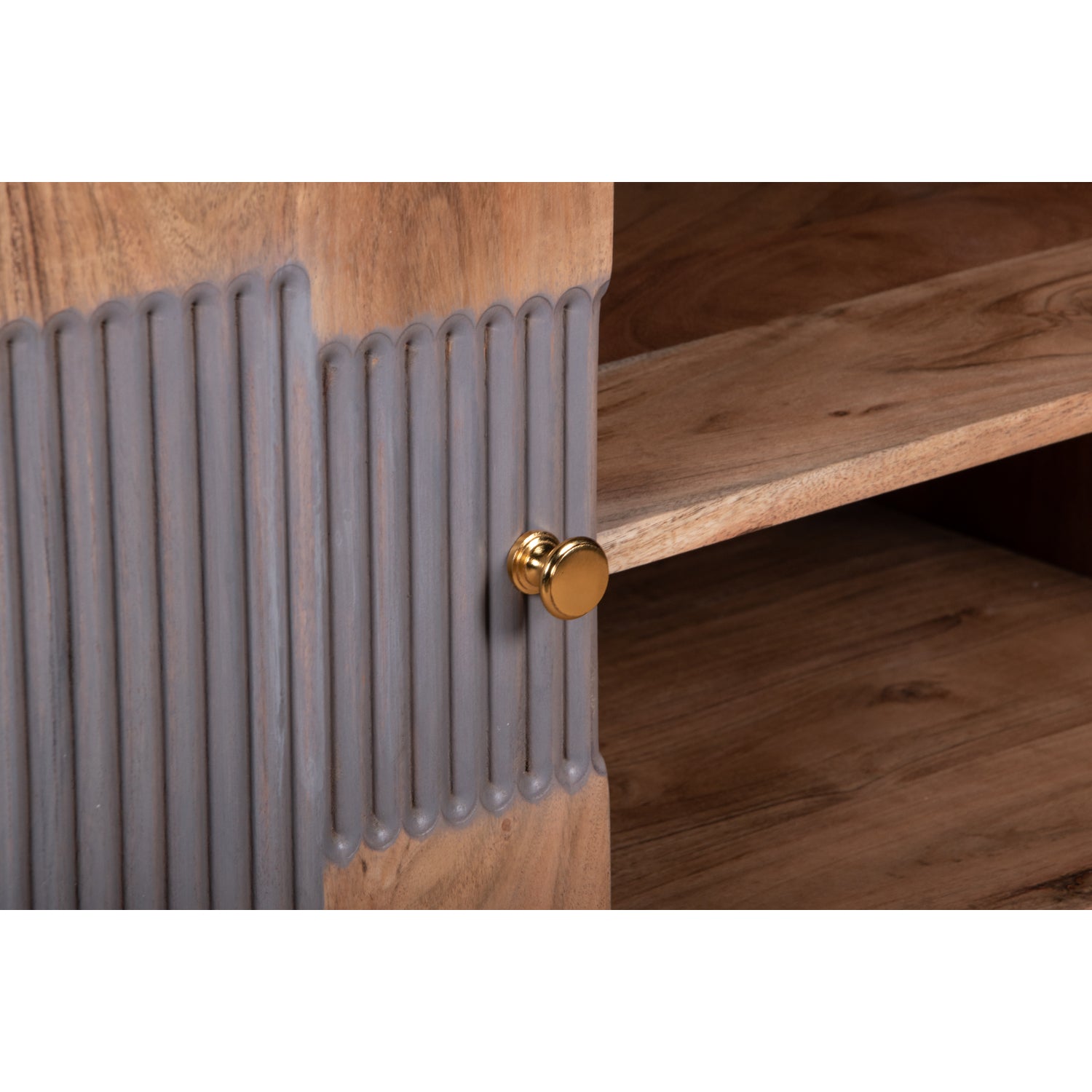 Berkley Acacia Wood TV unit