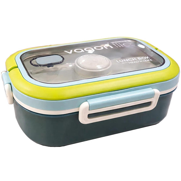 Vagonlife multi-compartment lunch box with cutlery