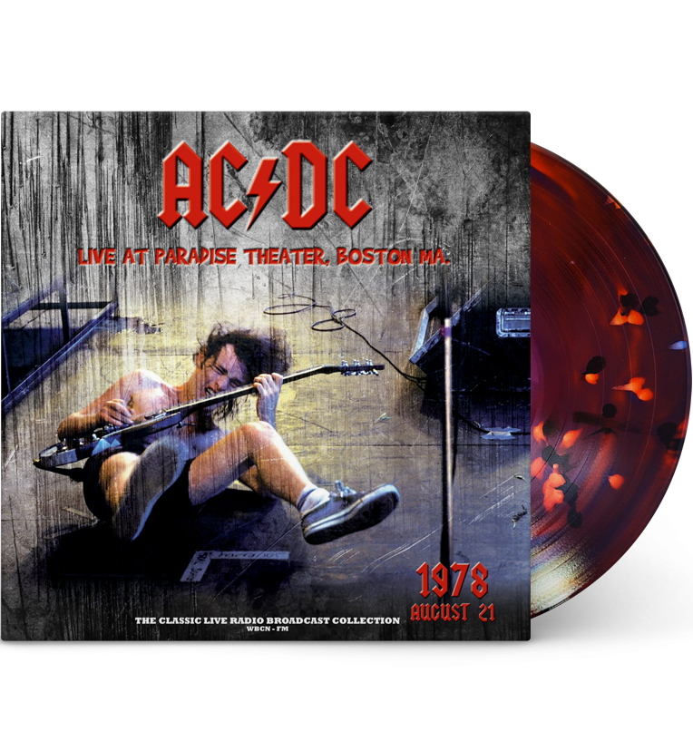 AC/DC – Live at the Paradise Theater, Boston, 1978 (Limited Edition 12-Inch Album on 180g Multicoloured Splatter Vinyl)