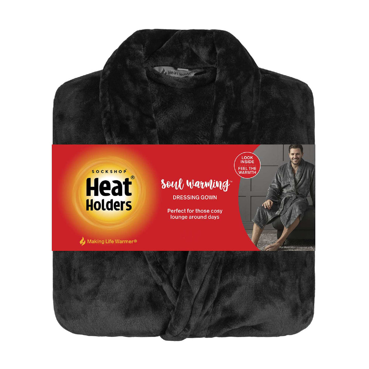 Soft Warm Mens Dressing Gown