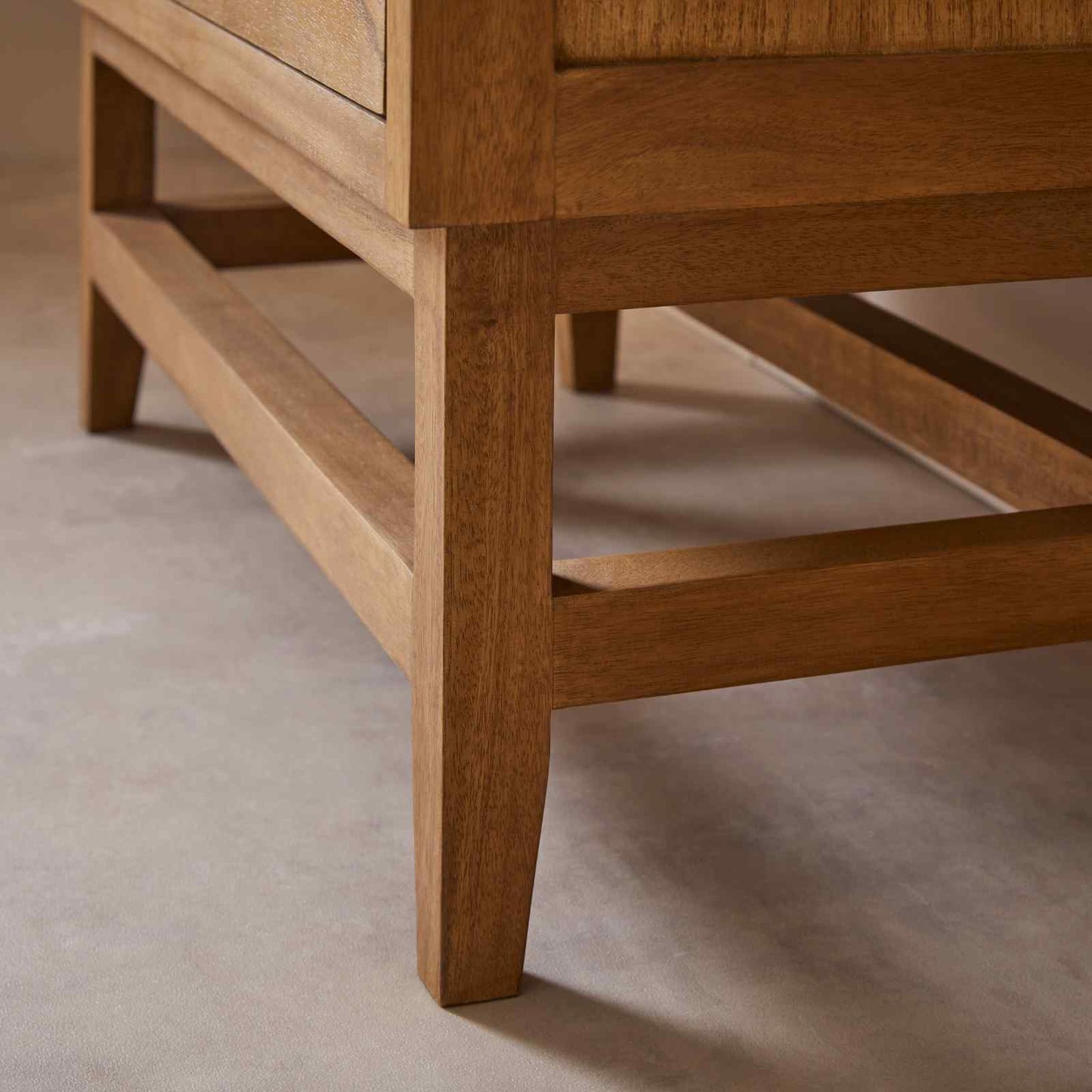 Melia Light Oak Wardrobe with Drawer