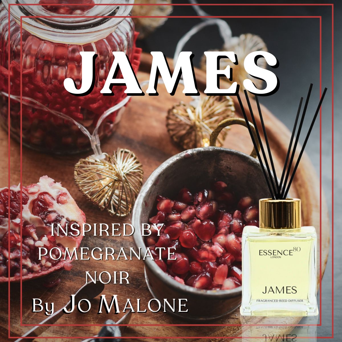 Inspired by Pomegranate Noir by Jo Malone - James Reed Diffuser